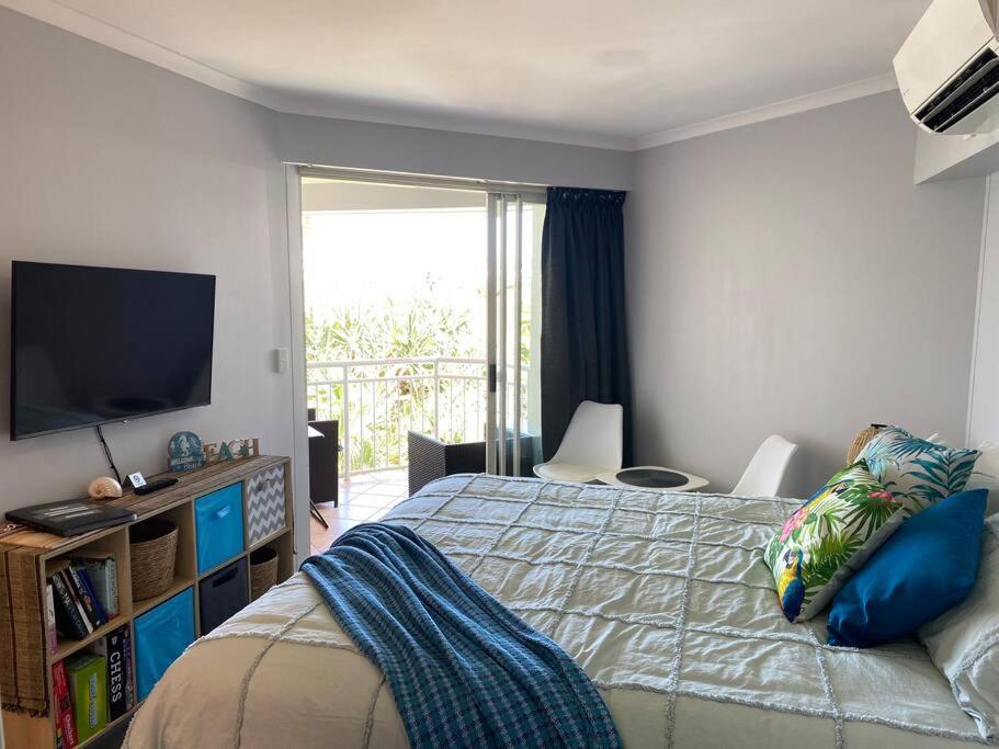 Alex Heads Beachfront Resort King Bed Studio Room Alexandra Headland Eksteriør billede