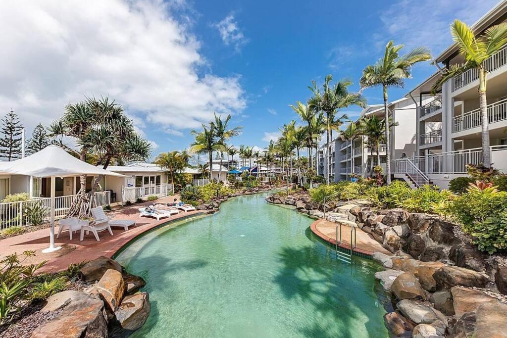 Alex Heads Beachfront Resort King Bed Studio Room Alexandra Headland Eksteriør billede